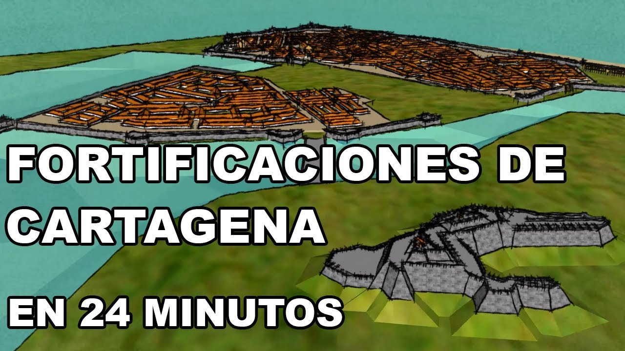 Murallas de CARTAGENA | en 24 Minutos