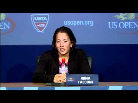 2011 US Open Press Conferences: Irina Falconi (Second Round)