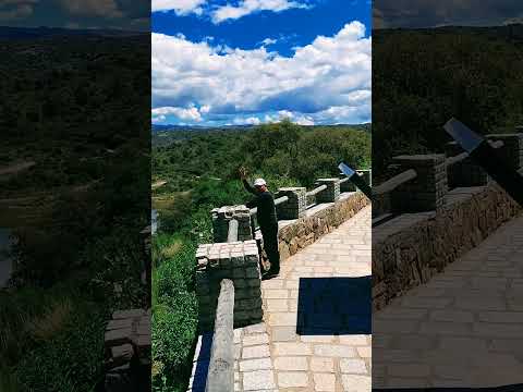 El mirador más bonito del dique La Florida donde se puede apreciar en su totalidad. San Luis