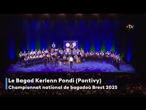 Bagad Kerlenn Pondi (Pontivy) au championnat des bagadoù 2025