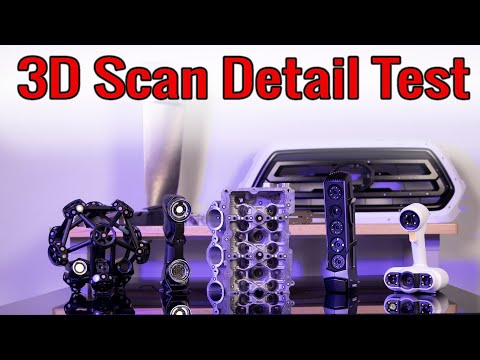 Creaform - 3D Scanning Fine Detail Comparison on a Complicated Part