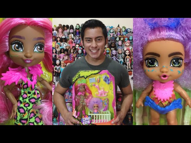 Vídeo relacionado con Mattel Cave Club Muñecas Pre-Históricas Pack 2 Fernessa y Furrah, muñecas con Mascotas y Accesorios GNL92