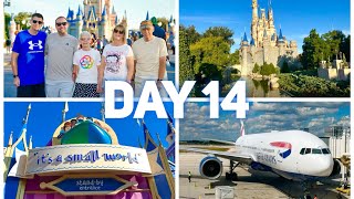 WALT DISNEY WORLD | DAY 14 | LAST MORNING AT MAGIC KINGDOM & FLYING HOME MCO TO LGW