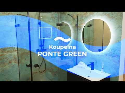 Vzorová koupelna PONTE GREEN