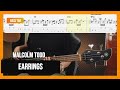 Malcolm Todd Earrings Bass Cover With Tab