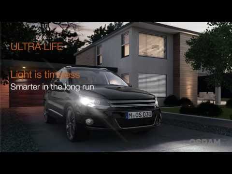 Osram lemputės ULTRA LIFE H7 video