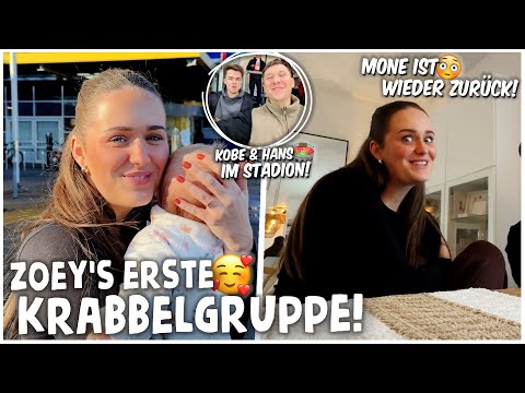 ZOEY erstes MAL in KRABBELGRUPPE🥹 + MONE ist WIEDER ZURÜCK!😳 | kobexmone