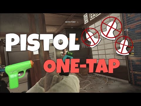 The Pistol One Tap - Rainbow Six Siege Ranked Gameplay (Xbox Diamond)