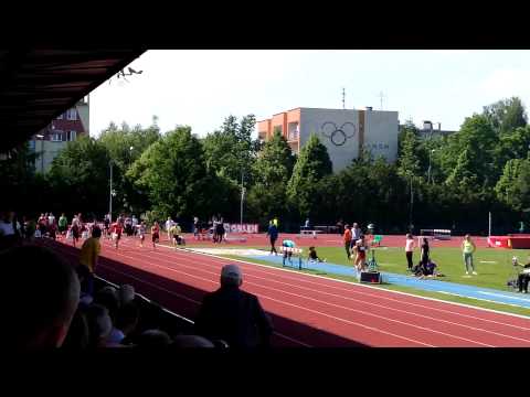 Biała Podlaska: 100m Dominik Kopeć 10.44 (+1.1m/s)