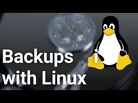 How to make proper backups with Linux! - Tutorial with external hard disk