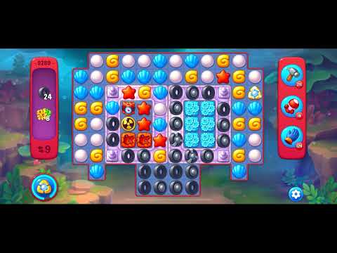 Fishdom Hard level 9289 no boosters フィッシュダム