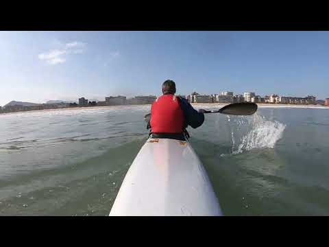 Surfski Fenn BlueFin-S. A perfect wave ends in disaster!!!