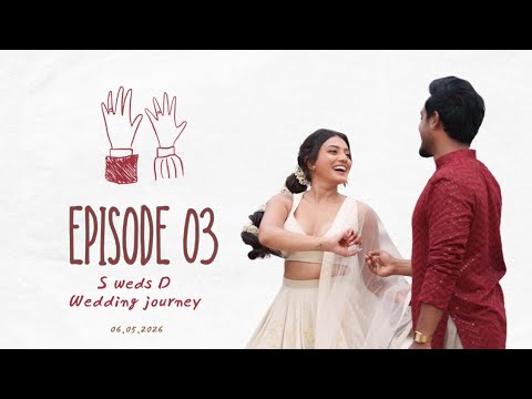 ඉන්දියාවේ Preshoot එක හැදුනු විදිය-EPISODE 03❤️custom lehenga | dream team behind our shoot🫶🏼