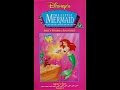 Digitized Opening To The Little Mermaid Ariel S Undersea Adventures Volume 5 Ariel S Gift UK VHS