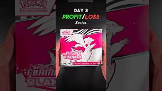 Day 3 : Profit/Loss series, White flare ETB ⚪️ #whiteflare #pokemoncards #blackbolt