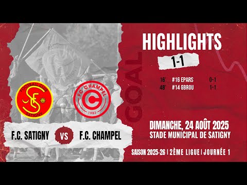 F.C. Satigny 1 - F.C. Champel 1 [24.08.2025]