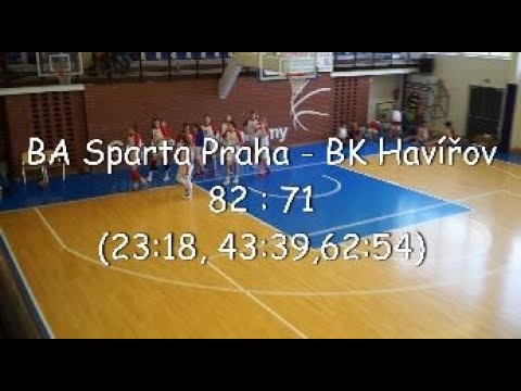 2019 1201 U17 Extraliga _ BA Sparta Praha - BK Havířov