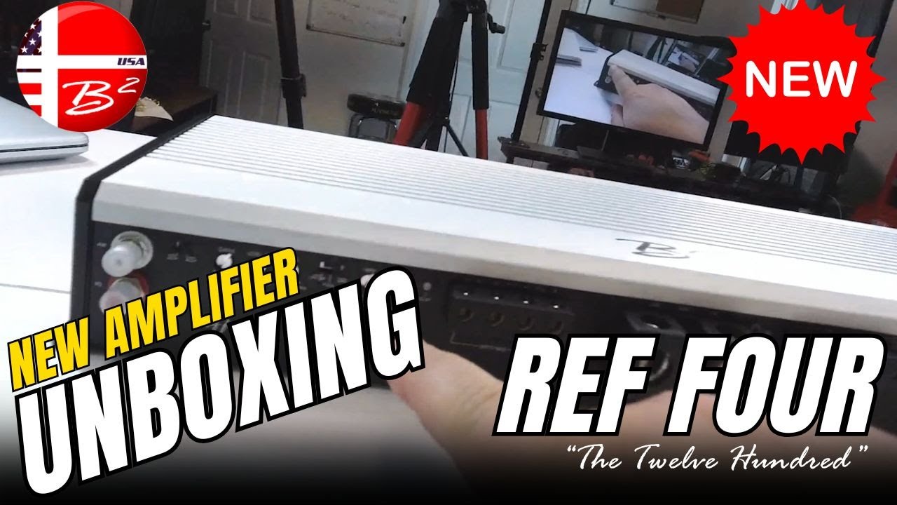 Is this the Cleanest Class A/B Amp from B2 Audio? REF FOUR “The Twelve Hundred” Unboxing!