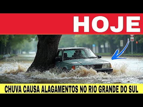 🚨CHUVA TORRENCIAL causa ALAGAMENTOS no RIO GRANDE DO SUL-segunda-feira 22/12/25 