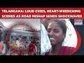 Telangana Accident Loud Cries Heart Wrenching Scenes At Ranga Reddy Site As Mishap Kills 20
