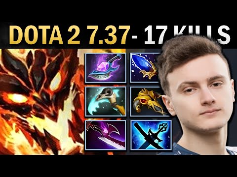 Shadow Fiend Gameplay Miracle with Vyse and 17 Kills - Ringmaster Dota 2