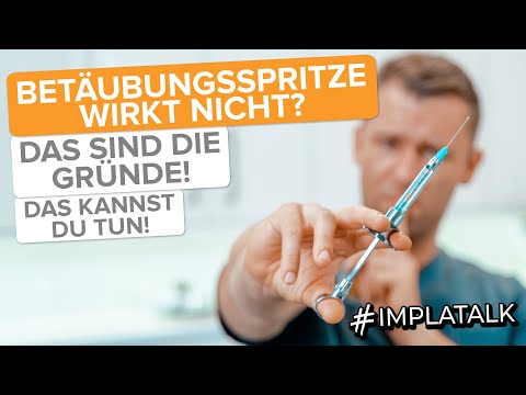 Hilfe! Bei mir wirkt die Betäubungsspritze nicht richtig! Darum kann das jedem passieren! 😲😯