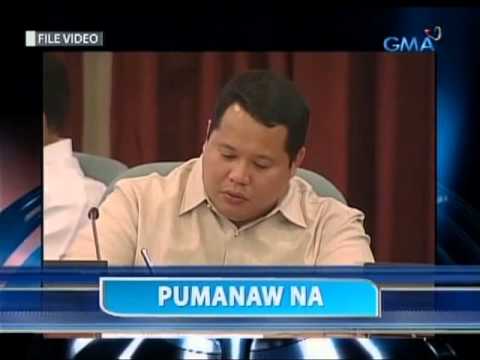 Saksi: Dating Exec. Sec. Leandro Mendoza, pumanaw na