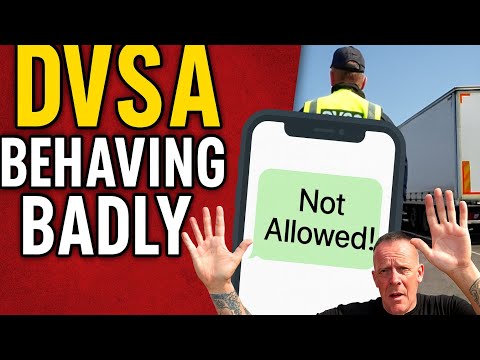 DVSA Behaving Badly