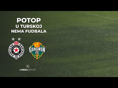 POTOP U TURSKOJ, NEMA FUDBALA: Otkazan prijateljski meč  Partizan - Gangvon | 22. januar 2026.