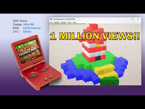 GBA Minecraft |  Pushing The GBA to the Limit