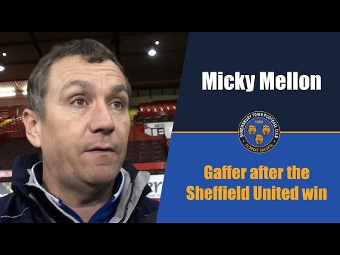 INTERVIEW | Micky Mellon post Sheffield United (A) - Town TV
