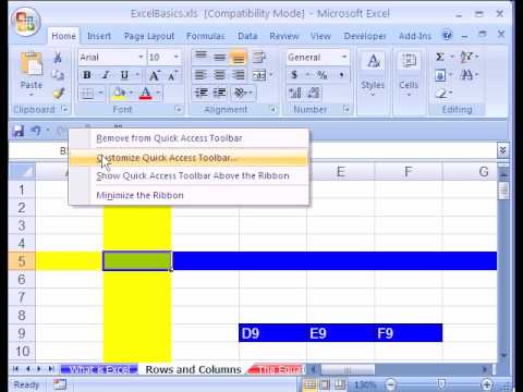 Excel Basics 1 What Is Excel