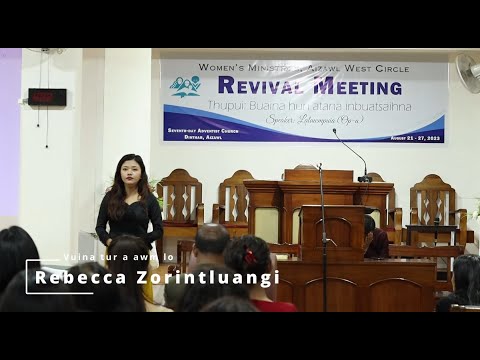 Rebecca Zorintluangi - Vuina tur a awm lo