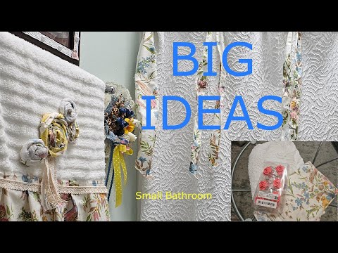 Small  Bathroom|| BIG IDEAS TO TRY || STYLING IT that simple #diy #subscribe