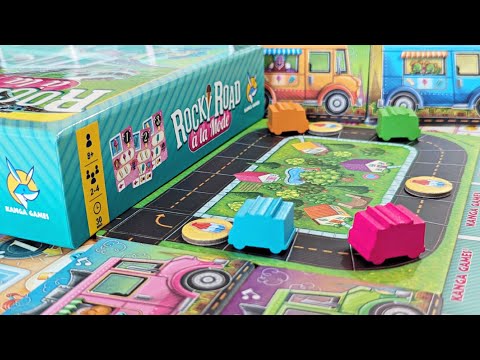 Joshua J Mills' Rocky Road à la Mode, Green Couch Games, Kanga Games, Overview & Review