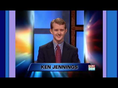 Jeopardy Ken Jennings first Jeopardy! appearance in 2004