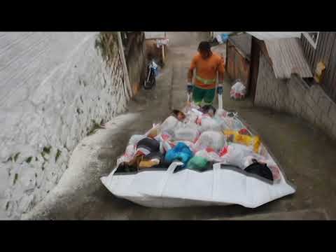 Rotina Trabalhadores Comcap - Puxada coleta morros