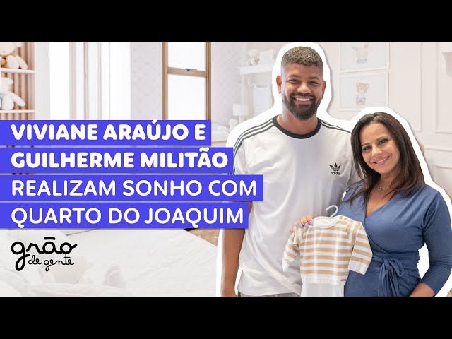 VIVIANE ARAÚJO REVELA DETALHES DO QUARTO LUXUOSO DO PRIMEIRO FILHO