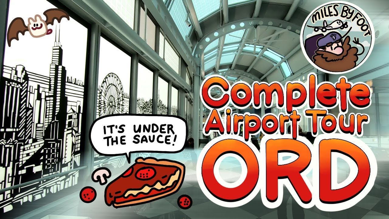 Getting Around Chicago O'Hare International Airport - Full Airport Tour