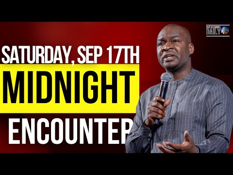[SATURDAY, SEPT 17TH] MIDNIGHT SUPERNATURAL ENCOUNTER WITH THE WORD OF GOD | APOSTLE JOSHUA SELMAN