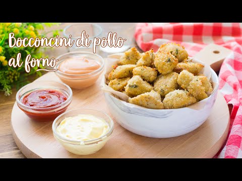 Bocconcini di Pollo Impanati al Forno - Ricetta Facile e Veloce - 55Winston55