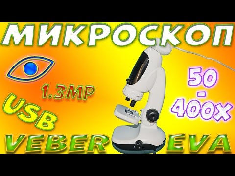 Развивающий микроскоп EVA 50-400х c USB окуляром