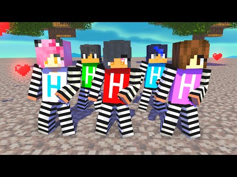 MONSTER SCHOOL:SIMPLE DIMPLE APHMAU AND FRIENDS WEAR HEEKO SHIRT - MINECRAFT ANIMATION