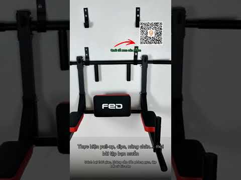 Xà Đơn Xà Kép Treo Tường Đa Năng DAMITA-DS-20c Tập Thể Dục Tại Nhà