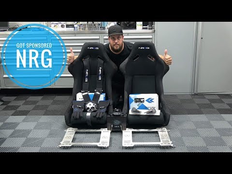 GOT NEW SEATS FOR MY E36 DRIFTCAR
