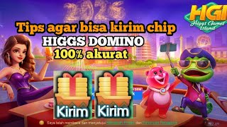 Download lagu CARA KIRIM CHIP HIGGS DOMINO‼️ HIGGS DOMINO GLOBAL ADA TOMBOL KIRIM mp3