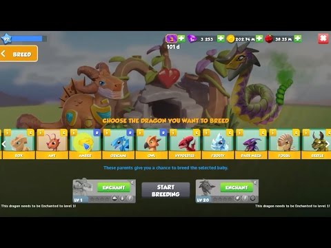 #DML Upgrade Breed - Dragon Mania Legends