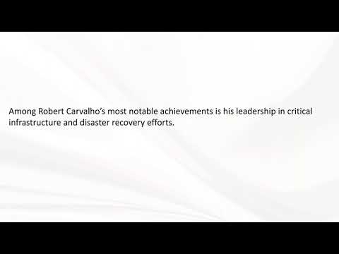 Robert Carvalho - A Relentless Growth Seeker - Florida