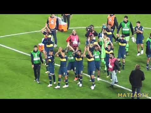 "Boca Cruzeiro Lib18 / El domingo tenemos que ganar" Barra: La 12 &bull; Club: Boca Juniors &bull; País: Argentina