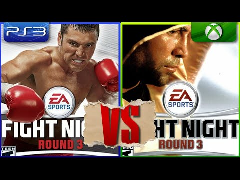 Fight Night Round 3 Graphics Comparison - PS3 VS Xbox 360